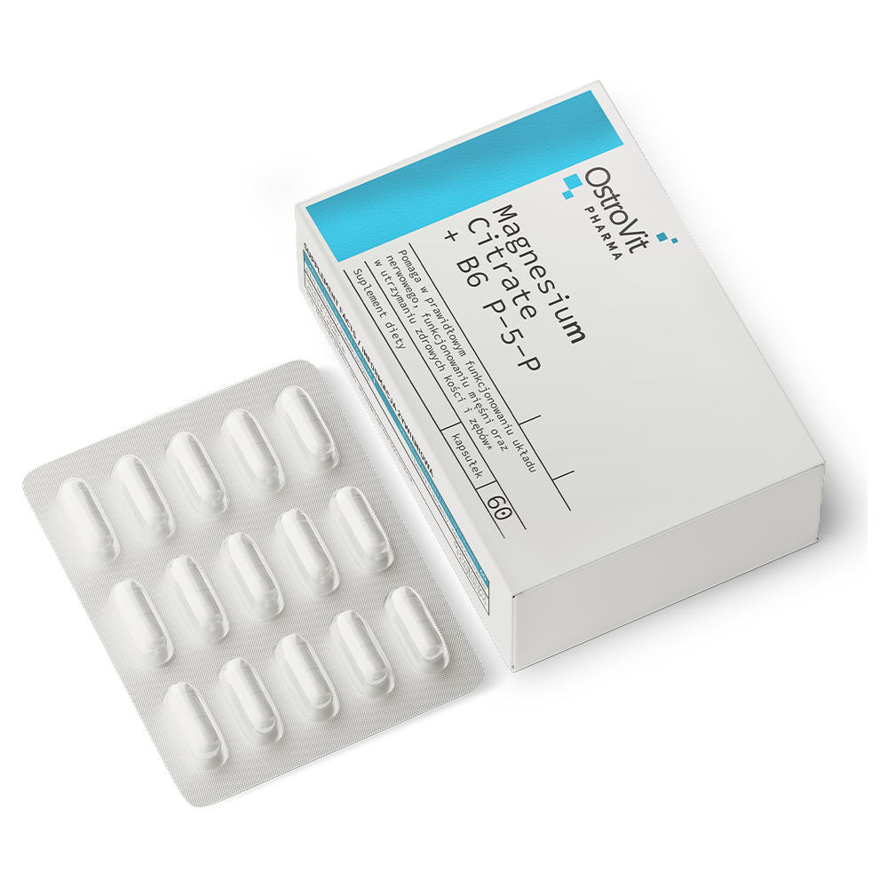 Magnesium Citrate + B6   60 cápsulas