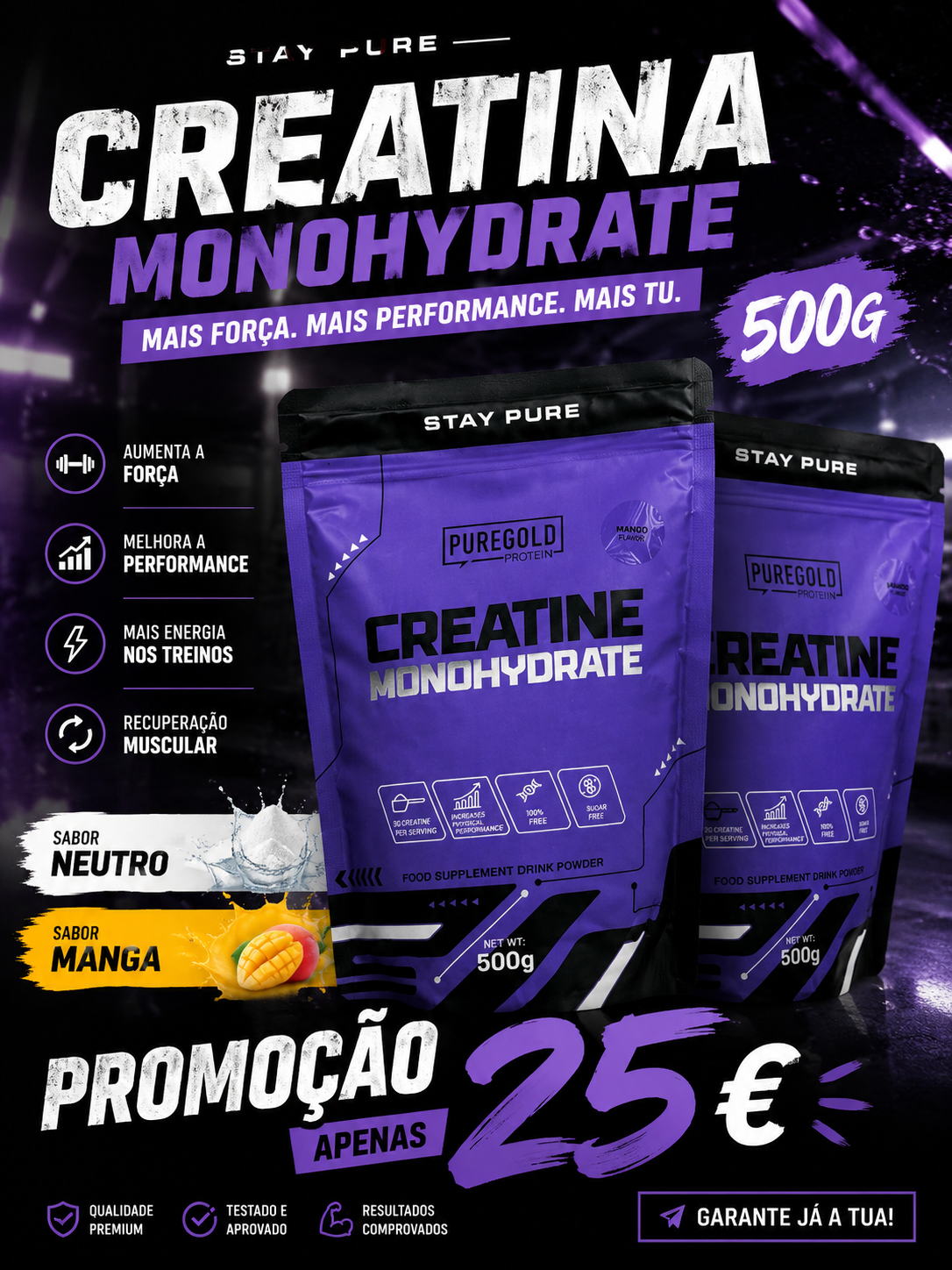 Creatina 500gr