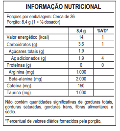 Pré Workout Hórus  300 g