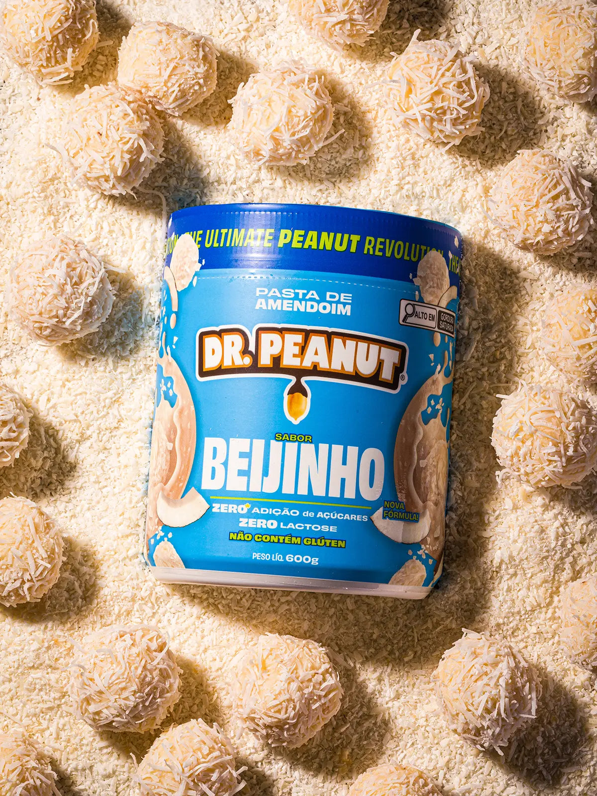 Pasta de Amendoim Beijinho 600 g