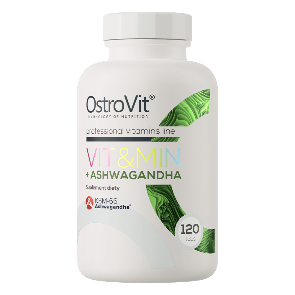 VIT & MIN + Ashwagandha 120 comprimidos