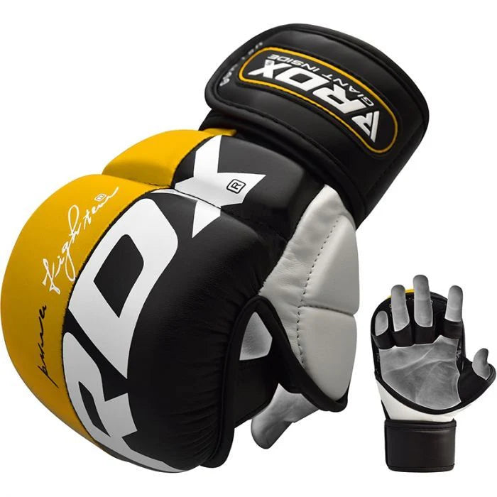 Luvas de Sparring T6 Amarelo/Preto